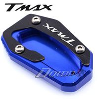 Frames & Fittings Stand Extension Enlarger Pad for Yamaha TMAX 530 SX T-MAX 530 DX 2017 2018 TMAX 530SX Scooter Accessories Kickstand Sidestand - (Color: Red)