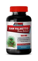 Prostate Pills for Better Sex - Saw Palmetto Berry Extract 160MG - Prostate Support - Saw Palmetto Capsule - 1 Bottle (60 Softgels)