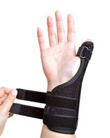 Thumb Splint for Tendonitis with Built-in Splint for Arthritis, Carpal Tunnel and Sprains. Anti-inflammatory, Natural Pain Relief for Thumbs, Fully Adjustable