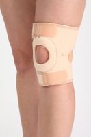 Bravo Breathable Neoprene Open Patella Knee Support-7.25"