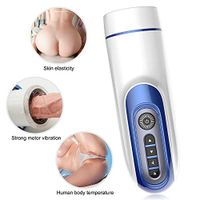 Ronaldorowitz Fully Automatic Male Vibrant Delay Trainer for Men Underwear Use with Heating Masturbration Cup Pòckèt Pùssèys Hands Free Toys Heated Function Waterproof Best Funny Toys