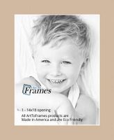 14x18 Dune / Scotch Mist Custom Mat for Picture Frame with 10x14 opening size (Mat Only, Frame NOT Included)