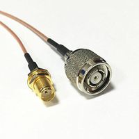 SMA female to RP TNC male plug pigtail cable RG178 6" for wireless router NEW Good Quality Fast USA Shipping