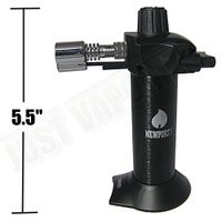 Newport Zero 5.5" Butane Torch Lighter - Black
