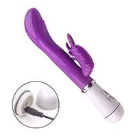 zhiounny 10 Modes T-hrusting R-otating Uograded G Spotter Dido Rabbit Toy for Women&Couples Waterproof&Whisper Quiet (B)