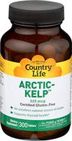 Country Life - Arctic Kelp, Supports Thyroid Health, 225 mcg - 300 Tablets
