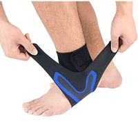 Ankle Stabilizer Brace, Compression Women Men Breathable Adjustable Foot Support Wrap Reduce Pain Sleeve for Sport, Ankle Sprain, Plantar Fasciitis, Injury Recovery