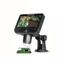 Elikliv WiFi LCD Digital Microscope 1080P, 4.3 inch Wireless 50X-1000X USB Endoscope Magnifier Video Recorder Camera 2.0 Megapixels 8 Led Cam (WiFi Version)