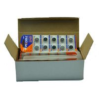 200 x (10 pc/Card) Alkaline Coins Battery AG10 LR1130 389 LR54 L1131 189 LR54/189/L1130