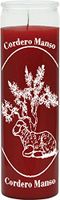 Indio Products Calming Red Candle - Silkscreen 1 Color 7 Day
