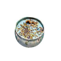 MAGIC FUNCTION Aromatherapy Spiritual Scented Candle with Dried Flower, 5.7Oz, 25-30 hours, For Spiritual Treatment, Physical and Mental Health, Improvement of Communicate Skills.