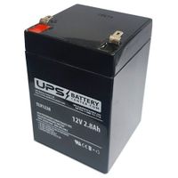 12V 2.8Ah NEATA NT12-2.8 Replacement - Alternative Size - L: 2.64" x W: 2.64" H: 3.82"