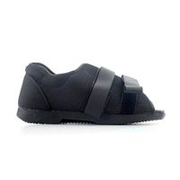 MediChoice Post-Op Shoe, Foam-Padded, Hook & Loop Closure, Canvas, Women's Medium, Black, 1314OSG6322 (1 Each)