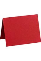 A1 Folded Card (3 1/2 x 4 7/8) - Ruby Red (250 Qty.)