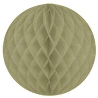 19" Silver Honeycomb Ball