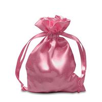 Rose Satin Pouches 3" X 4" | Quantity: 30
