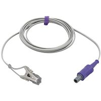 Compatible Bionet Veterinary Spo2 Lingual Sensor Vet Ear Tongue 9.8 ft 7 Pins Connector