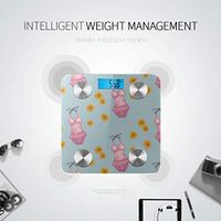 Bluetooth Electric Scales for Weight Beautiful Sexy Siamese Swimsuit Beach Weigh Scale Body Fat Composition Monitor Analyzer with Smartphone App for Body Management-396 Lbs