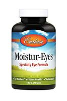 Carlson - Moistur-Eyes, Specialty Eye Formula, Promotes & Maintains Normal Eye Moisture, 180 Softgels