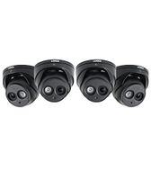 4-Pack of Lorex 8MP 4K IP Audio Turret/Dome Camera LNE8950A, 200ft IR Night Vision, Color Night Vision, Indoor/Outdoor