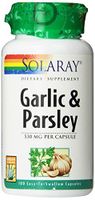 Solaray Garlic and Parsley Capsules, 530 mg, 100 Count