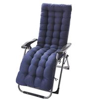Wilove Lounge Chair Cushion Indoor Outdoor Chaise Lounge Cushions with Cap Perfect for Garden Patio Mattress for Zero Gravity Chair