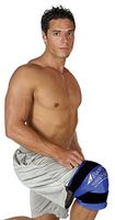 Elasto-Gel Therapy Knee Wrap w/ Patella Hole Large/X-Large 10"x20" diamond shape 2 straps KW6005