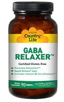Country Life GABA Relaxer, Rapid Release - 90 Tablets