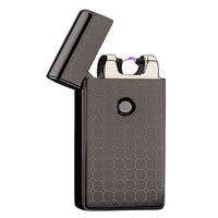 MOJO Spark Lighter - Electric Lighter USB Rechargeable Electrical Spark Cigarette Lighter Tesla Coil (Carbon Fiber Black)