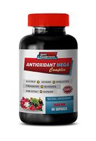 antioxidant Weight Loss - ANTIOXIDANT MEGA Complex - Natural Formula - Goji Berry Pills - 1 Bottle 60 Capsules