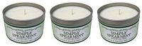 Our Own Candle Company Soy Wax Aromatherapy Candle, Simply Spearmint, 6.5 Ounce (3 Pack)