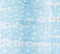 Boy Baby Shower Reversible Polka Dot Blue & White Curling Ribbon *20YDS* 3/8"