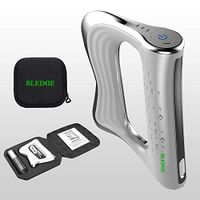 Electric Gua Sha Set, Guasha Massage iastm Tools | Handheld Deep Tissue Percussion Fascia Muscle Massage Gun for Athletes | Full Body Shiatsu Calf Neck Back Foot Massager for Pain Relief (White)