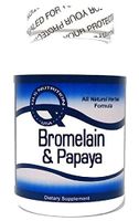 Bromelain and Papaya 500mg/500mg 90 Capsules ^GLS