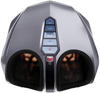 Miko Shiatsu Foot Massager With Deep-Kneading, Multi-Level Settings, And Switchable Heat Charcoal Grey
