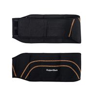 Back Brace Copper Compression Back Support for Men & Women Copper Infused Back Wrap (Large Waist 39"-50")