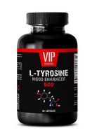 Emotional Healthy - L Tyrosine 500MG - Emotional Support - 1 Bottle (60 Capsules)