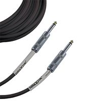 Ploynk 1/4 to 1/4 mono TS Instrument Straight Patch Cable 50 FT foot long Black