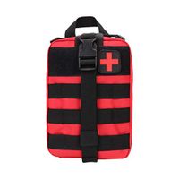 Detectorcatty Outdoor Tactical Medical Bag Travel First Aid Kit Multifunctional Waist Pack Camping Climbing Bag Emergency Case Survival Kit