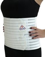 Ita-med Breathable Elastic Abdominal Binder for Women, White, XL