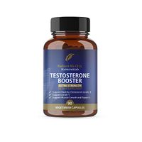 All Natural Testosterone Booster Supplement with Horny Goat Weed, Tribulus, Maca Root Powder, Ashwagandha Root for MAXIUM Strength by Radiant RG-Cell (90 Capsules)