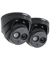 2-Pack of Lorex 8MP 4K IP Audio Turret / Dome Camera LNE8950A, 200ft IR Night Vision, Color Night Vision, Indoor/Outdoor