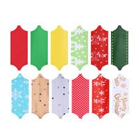 NUOBESTY 12pcs Pull Bowknot Creative Christmas Ribbon DIY Decor Portable Bowknot Wrapping Bows Basket Bows Gift Packing Knots