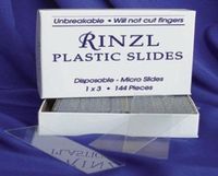Rinzl 20305201 144 Rinzl Plastic Slides, 1" x 3"