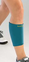 body helix Calf Compression Sleeves - Full Calf Compression Sleeve - Pain Relief of Muscle Strains (Teal, Small)