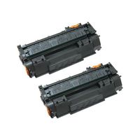 Amsahr ML2150D8 Standard Yield Compatible Replacement Samsung Toner Cartridge with Chip for Select Printers/Faxes - 2 Pack, Black