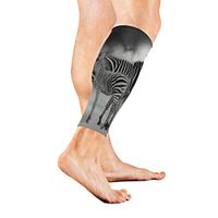 Stretch Sport Calf Sleeve Zebra Animals in Africa Protective Guard for Men Women - Best Footless Compression Socks for Shin Splints, Running,Basketball Football (1 Pair)