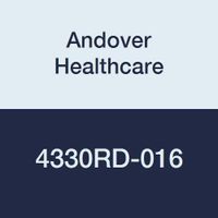 Andover Healthcare 4330RD-016 Powerfast Flexible Adhesive Stretch Tape, 22.5' Length, 3" Width, Red, Latex (Pack of 16)