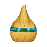 Lavany Diffuser Essential Oil Diffuser, 300 ml USB Ultrasonic Aromatherapy Air Humidifier Diffuser with 7 Color LED Lights Changing for Office Home Bedroom Yoga Spa (B)