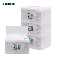 Paper Towels, Soft Toilet Paper, White Paper Towels, Household Three-Layer Tissue Paper, Skin-Friendly Toilet Tissue, 3 Packs Napkin